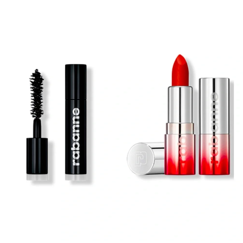 Rabanne Mascara & Lipstick 💋